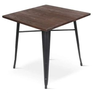 Mesa Tolix Metal Madera