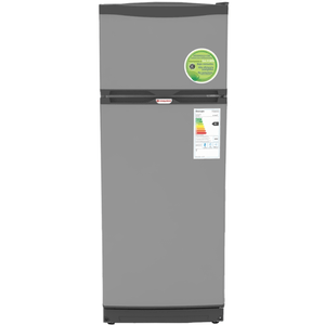 Heladera Con Freezer CONQUEROR 239 Litros Plata 2F-1200Pa