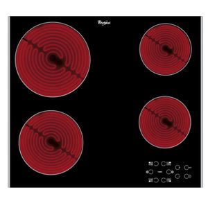 Anafe eléctrico 4 hornallas vitrocerámico 2386428 Whirlpool