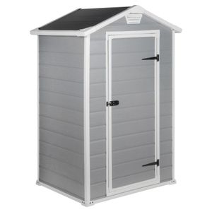 Caseta de jardín Manor gris  43 128 x 94 x 196 cm Keter