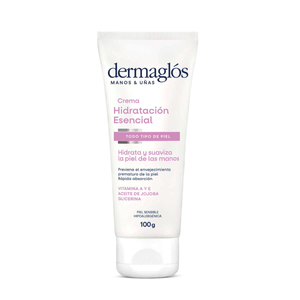 Dermaglos Crema Para Manos y Uñas Hidratación Esencial 100g