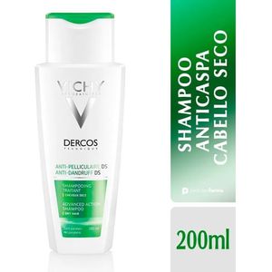 Shampoo para el cabello seco anticaspa 200ml de Vichy