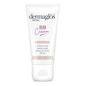 Dermaglos Bb Cream Facial Con Color Tono Claro Fps30 50 G
