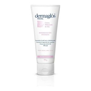 Dermaglos Crema Facial Hidratante Fps20 Piel Seca 70grs