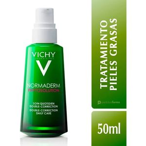 Tratamiento de cuidado diario para pieles grasas y con tendedncia acneica doble Corrección Normaderm Phytosolution  50ml de Vichy