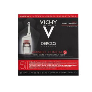 Tratamiento capilar en ampollas anti caida para hombre de Vichy