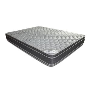 Colchón espuma 2 plazas GANI SILVER FLEX 190 x 140 c/europillow