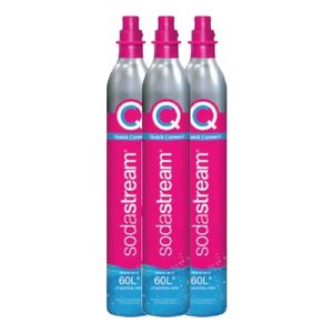 Pack X3 Cilindros De Repuesto Gasificadora Sodastream