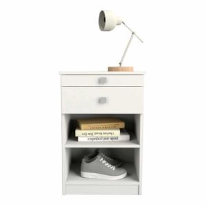 MESA DE LUZ C/DESAYUNADOR TABLES 6430 BLANCO