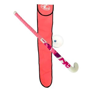 Kit Palo Hockey Equipment Fibra De Vidrio + Funda + Bocha