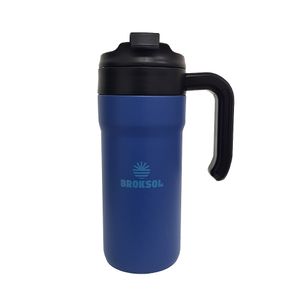 Vaso Taza Termico Travel Mug Broksol 650 Ml Acero Inox