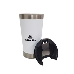 Vaso Termico Cervecero 480 Ml Con Destapador Broksol