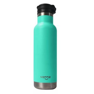 BOTELLA TÉRMICA DE 600 ML COLOR TURQUESA VONNE CCN015