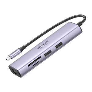 Adaptador Ugreen 7 en 1 4K HDMI USB C Hub