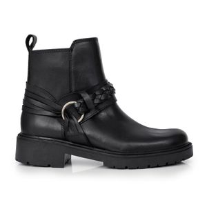 BOTA DENNY NEGRA BORCEGO MUJER CUERO BOTINETA