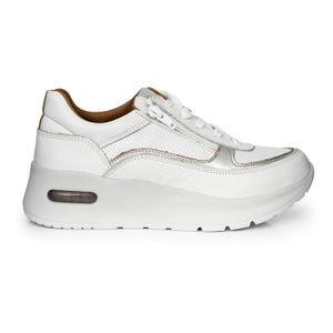 ZAPATILLA SOUTH BLANCA ZAPATO CUERO MUJER URBANO