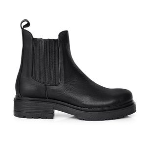 BOTA LANDER NEGRA BOTITA MUJER URBANA CUERO