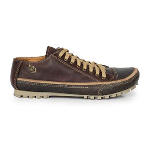 ZAPATILLA ROLL CHOCOLATE UNISEX URBANO CUERO ZAPATOS