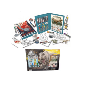 Set Colorear Valija Creativa Jurassic World Tapimovil