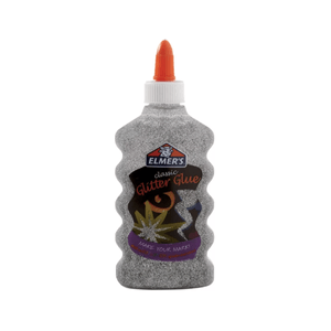 Elmer's Glitter Glue Plateado