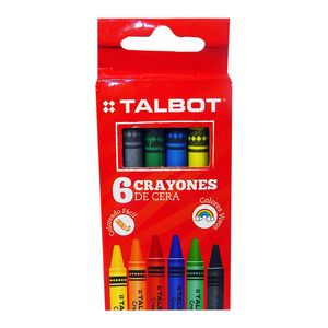 Lapiz Cera Talbot  X 6