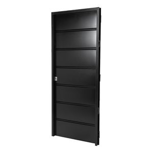 Puerta Chapa Simple Reforzada 80 X 200 Cerradura 1er Calidad