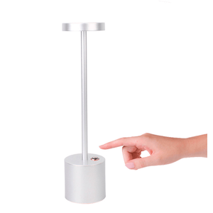 Lámpara de Escritorio Gris Gadnic con Luz LED Recargable