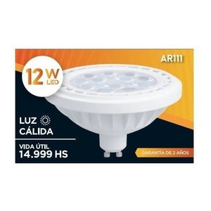 CANDELA LAMPARA AR-111 12W CALIDA