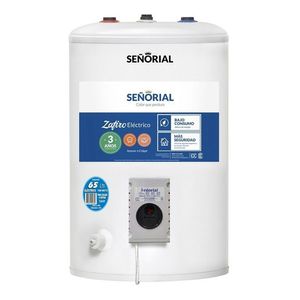 SEÑORIAL TERMOTANQUE 330005 65L ELECTRICO ZAFIRO COLGAR CONEXION SUPERIOR