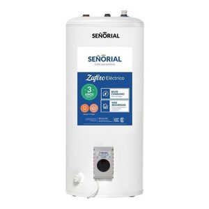 SEÑORIAL TERMOTANQUE 330006 95L ELECTRICO ZAFIRO COLGAR CONEXION SUPERIOR