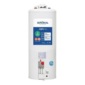 SEÑORIAL TERMOTANQUE 330002 85L MULTIGAS ZAFIRO CONEXION SUPERIOR