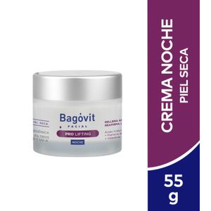 Crema Facial Antiarrugas Reafirmante Bagóvit Pro Lifting de Noche para Piel Seca x 55 g