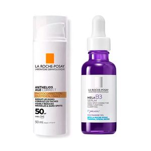 Set La Roche Posay Serum Mela B3 + Solar Age Correct