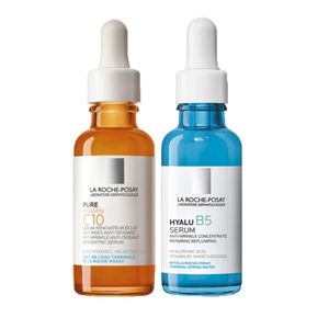 Set Pure Vitamin C10 + Hyalu B5 Serum Antiedad Iluminacion