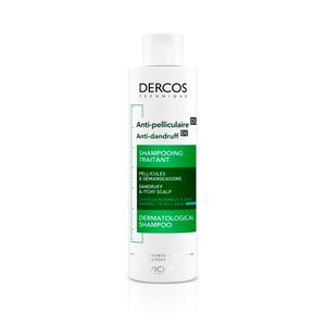 Shampoo Vichy Dercos Anticaspa Cabellos Sensibles X 200 Ml