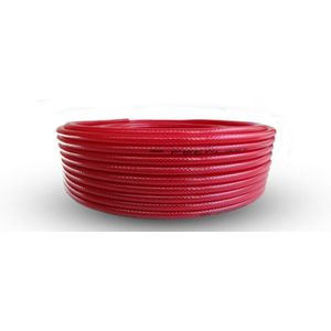 Manguera FREPLAST PVC para Aire/Agua 300 Libras 10mm 50mts Roja