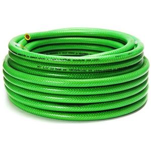 Manguera riego FREPLAST super reforzada 150 libras 3/4''x50 Mts verde