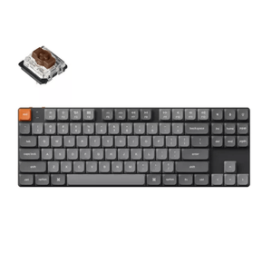 Teclado Low Profile Keychron K1 Max 80% Tkl Ingles Sw/brown