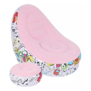 Sillon Inflable con reposa pies