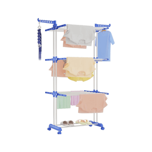 Tender Tendedero Ropa Plegable de Pie Vertical con Alas Waggs