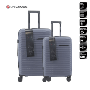 Set 2 valijas Aero Unicross extensible con candado