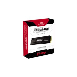 Disco Solido SSD Kingston 2TB Fury Renegade M.2 Nvme 2280 7300Mb/s C/Disipador