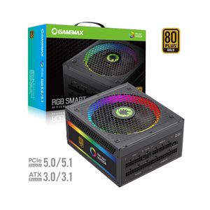 Fuente 1050W Gamemax 80Plus Gold RGB Smart Pro