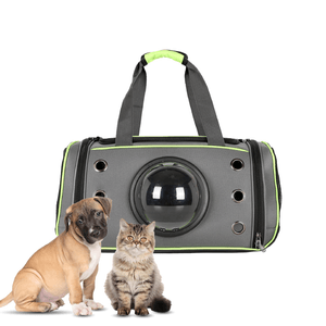 Bolso Transportador Gato Perro con Visor Apto Cabina de Avión Waggs