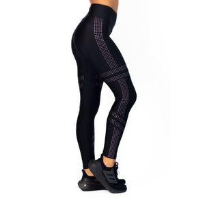Calza Lycra Oriente Shine Black - Tout