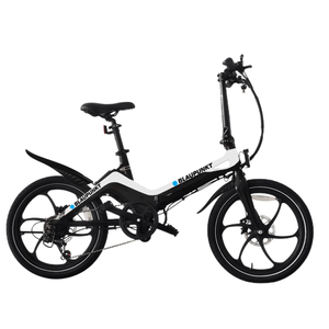 Bicicleta Blaupunkt Plegable Electrica 250w Rod 20 Shimano