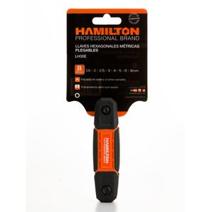 Juego De Llaves Metricas Plegables Hamilton LH30E