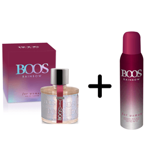 Combo Boos Rainbow Perfume 100 ml + Desodorante 127 ml
