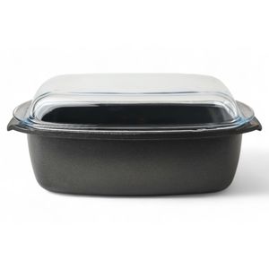 Cacerola con Tapa Multifunción 32x21cm Tvs Gli Speciali
