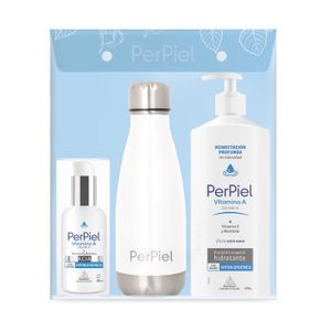Nuevo Combo Perpiel Hidratación Completa Con Botella Acero